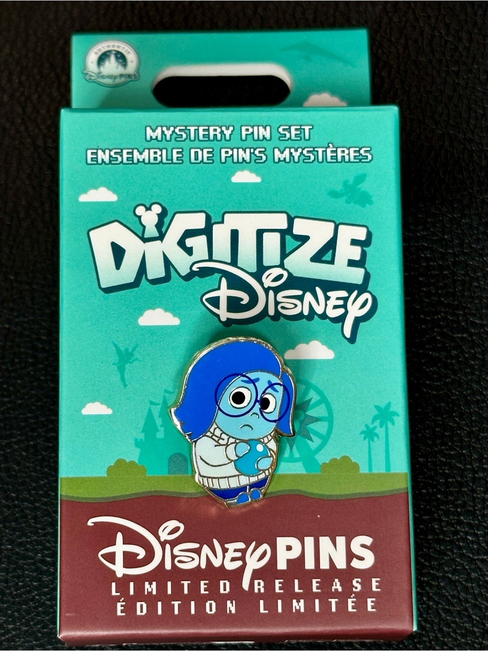 Digitize Disney Sadness Limited Release Disneyland Pin from Mystery Set